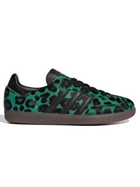 🖤 ADIDAS SAMBA GREEN ANIMAL PRINT 💚